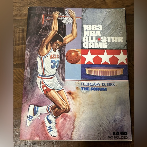 1983 NBA All Star Game Program - Picture 1 of 10